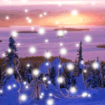 Рассветы, закаты Снег падает на закате,все ждут нового года аватар