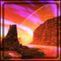 Рассветы, закаты Закат над холмом аватар