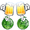 Зеленые смайлы Арбузы любят пиво! аватар