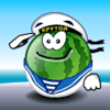 Зеленые смайлы Арбуз - моряк аватар