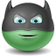 Зеленые смайлы Бэтман, batman аватар