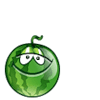 Зеленые смайлы Арбуз улыбчивый аватар