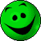 Зеленые смайлы Зеленый смайлик улыбается аватар