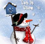 Зима Снеговик (let it snow) аватар