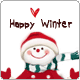 Зима Снеговик (happy winter) аватар