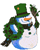 Зима Снеговик готовится к Новому году аватар