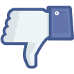 Злость Facebook ненравится дислайк Нелюбовь аватар