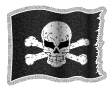 Блестящие картинки Пиратский флаг аватар