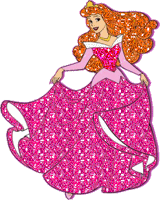 Блестящие картинки Принцесса в розовом аватар