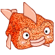 Блестящие картинки Рыбка оранжевая аватар