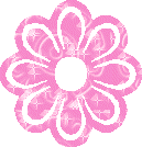 Блестящие картинки Цветок розовый аватар