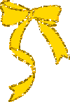 Блестящие картинки Бантик желтый аватар