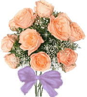 Блестящие картинки Букет роз аватар