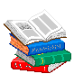Книги, библиотека Стопка книг аватар