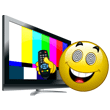 Компьютер, телевизор, телефон, фото Смайлик настраивает цветность телевизора аватар