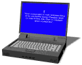 Компьютер, телевизор, телефон, фото Включенный ноутбук аватар