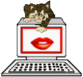 Компьютер, телевизор, телефон, фото Поцелуй с монитора аватар