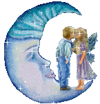 Космос, звезды, луна и месяц Луна-место для детской любви аватар