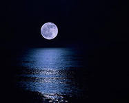 Космос, звезды, луна и месяц Спокойной ночи! Луна над водной гладью аватар