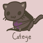 Кошки и котята Кошка в костюме (cateye) аватар