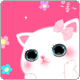 Кошки и котята Кот с розовым бантом аватар
