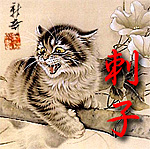 Кошки и котята Кошка и цветы аватар