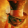 Кошки и котята Чеширский кот в шляпе из фильма «алиса в стране чудес аватар