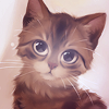 Кошки и котята Красивый коричневый котик аватар