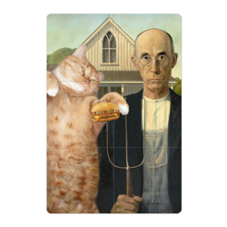 Кошки и котята Американская готика аватар