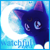 Кошки и котята Кошка луна, аниме 'сейлор мун' (watchful eyes) аватар