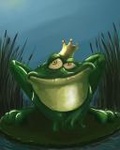 Крокодилы, лягушки, змеи, черепахи Лягушка в короне на болоте аватар