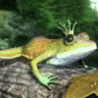 Крокодилы, лягушки, змеи, черепахи Царевна-лягушка следит за хозяйством аватар