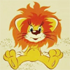 Львы, тигры, пантеры Львенок из мультика про львенка на солнышке аватар