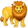 Львы, тигры, пантеры Лев-красавец аватар