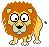 Львы, тигры, пантеры Лев с огромными глазами аватар