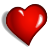 Любовь, люблю, целую Большое Красное Сердце аватар