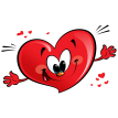 Любовь, люблю, целую Счастливое Сердце, Давая Обнять аватар