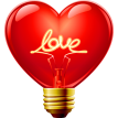 Любовь, люблю, целую Сердце Лампы аватар