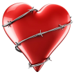 Любовь, люблю, целую Колючая Проволока Сердца аватар