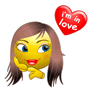 Любовь, люблю, целую Влюбленная голубоглазка аватар