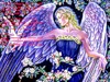 История и повседневность Ангел в синем наряде аватар