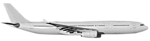 Машины, техника Самолет белый аватар