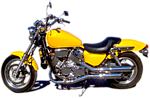 Машины, техника Мотоцикл желтый аватар