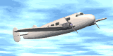 Машины, техника Самолёт в голубом небе аватар