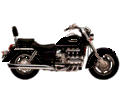 Машины, техника Мотоцикл классический, черный аватар