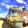 Машины, техника Поезд, stop on red signal аватар