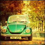 Машины, техника Ретро-машина зеленого цвета (retro car) аватар