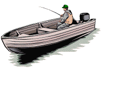 Машины, техника Рыбак на  лодке аватар