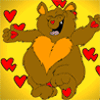 Медведи Влюбленный мишка аватар