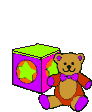 Медведи Мишка с кубом аватар